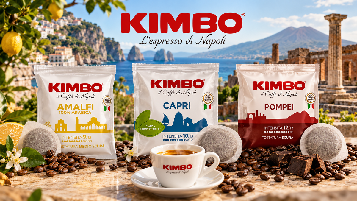Kimbo Pompei, Capri oder Amalfi – welcher Kaffee passt zu dir?