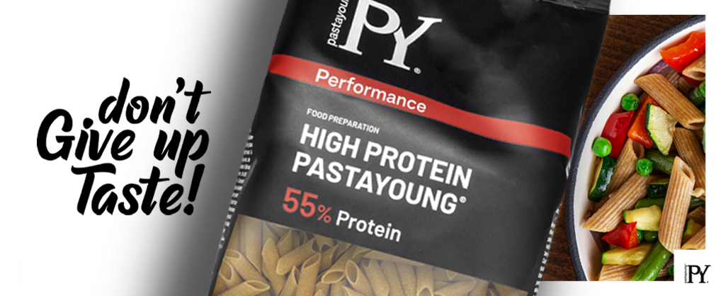 Protein Pasta Schweiz – PastaYoung High Protein mit 55 g Protein pro 100 g