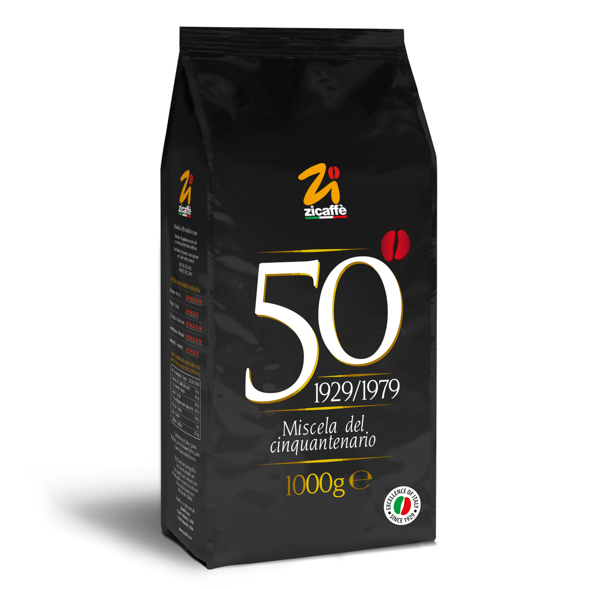 Zicaffè – Linea Espresso – Caffè in grani (1000 g)