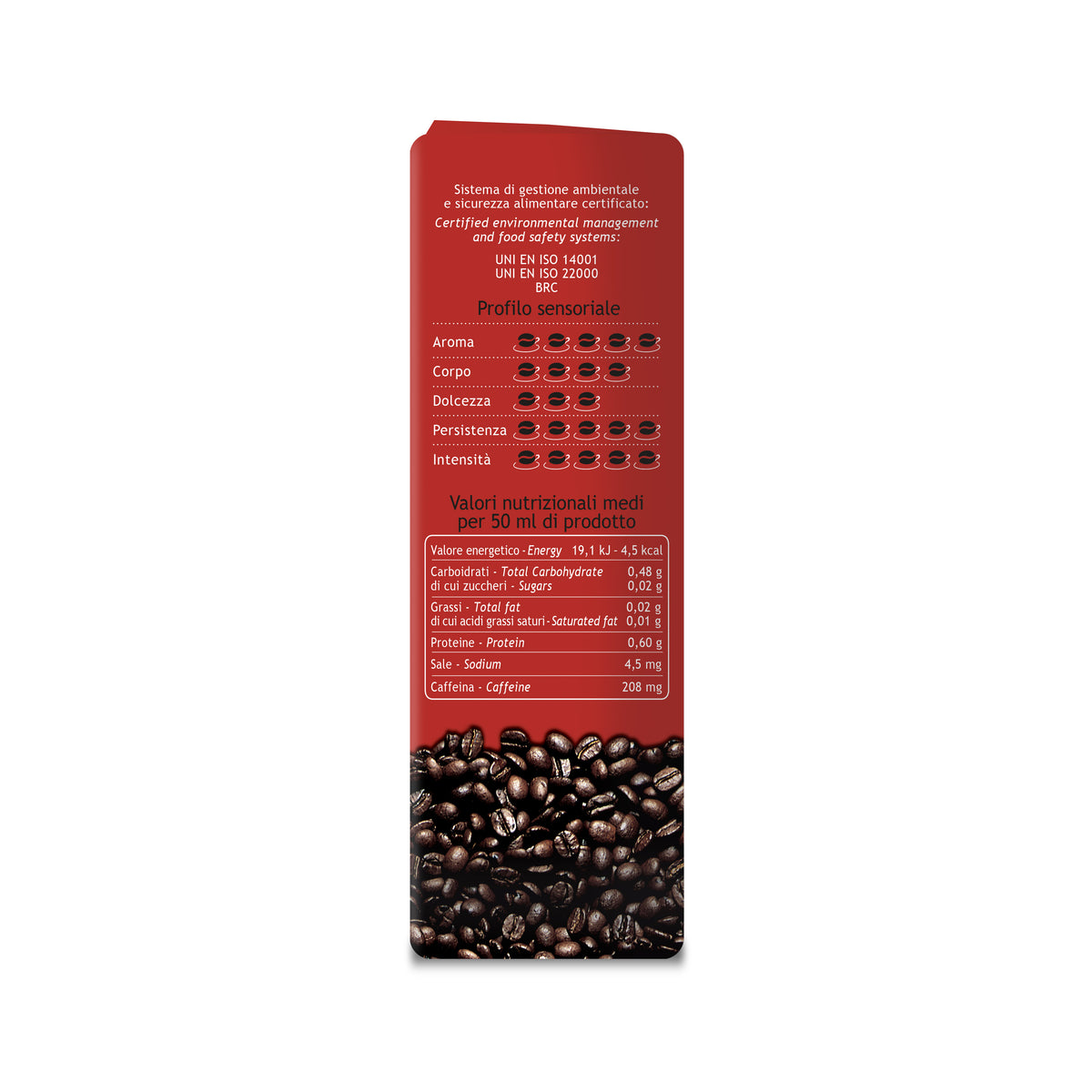 Zicaffè – Linea Espresso – Caffè in grani (1000 g)