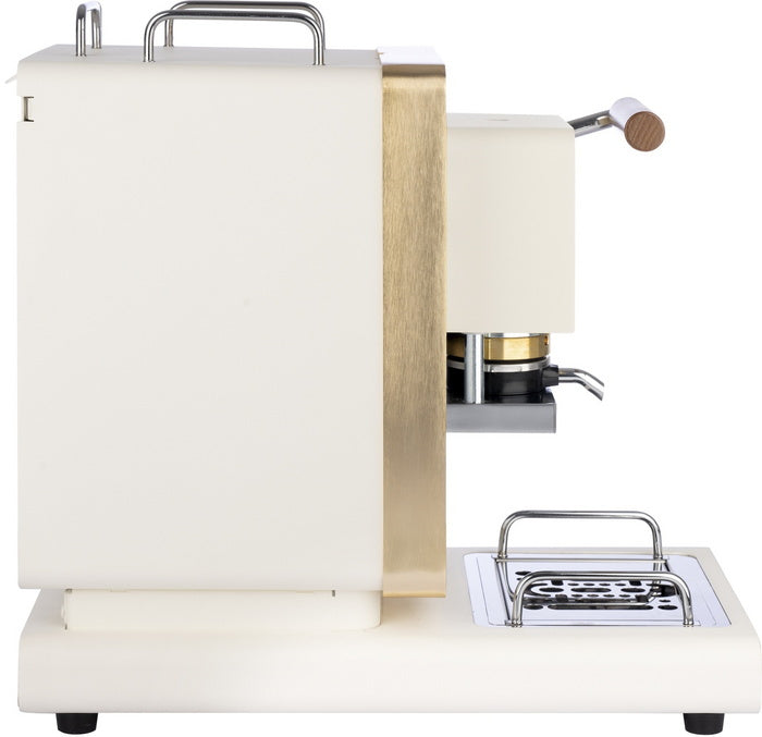 Aroma - Iconica CLAUDIA - Swiss Edition - White / 24k Gold - Kaffeemaschine für E.S.E. Pads