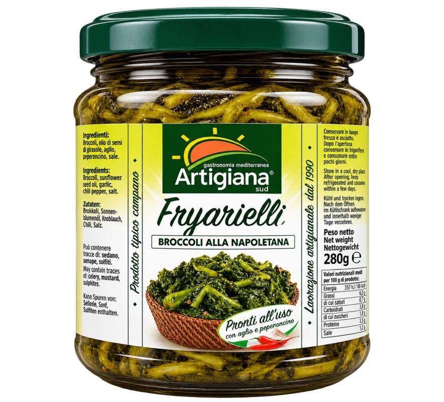 Artigiana Sud – Friarielli (1000 g)