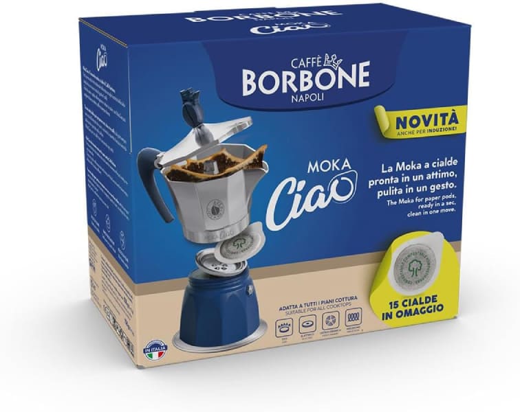 Moka Ciao Borbone - System Pads Geeignet für 3 Espresso Tassen