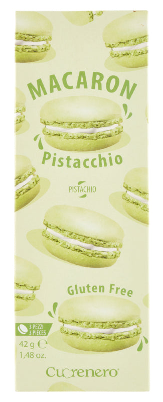 Cuorenero - Macaron al Pistacchio