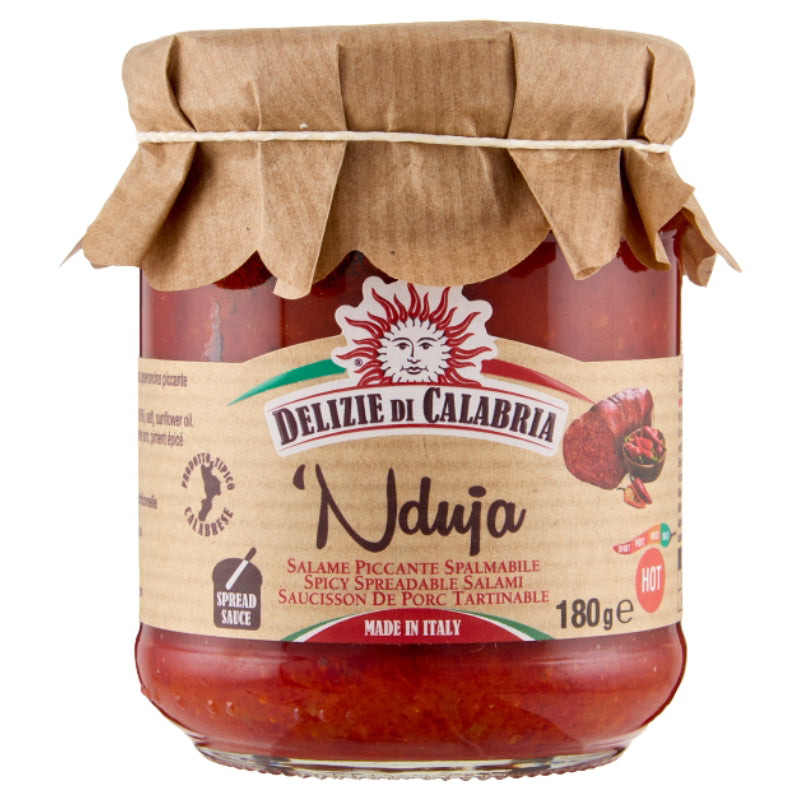 Delizie di Calabria Nduja con olio di Girasole