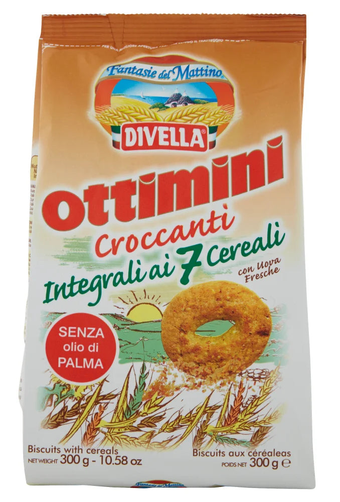 Divella - Wholegrain Ottimini with 7 Cereals