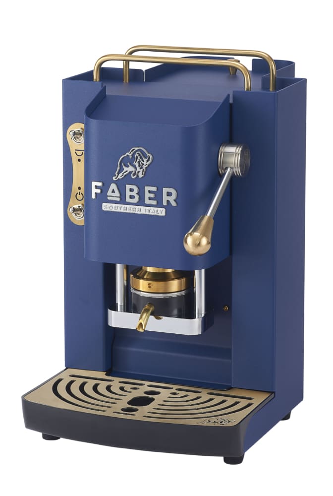 Faber 3.0 - Pro Deluxe Blu Navy - Kaffeemaschine für Pads E.S.E