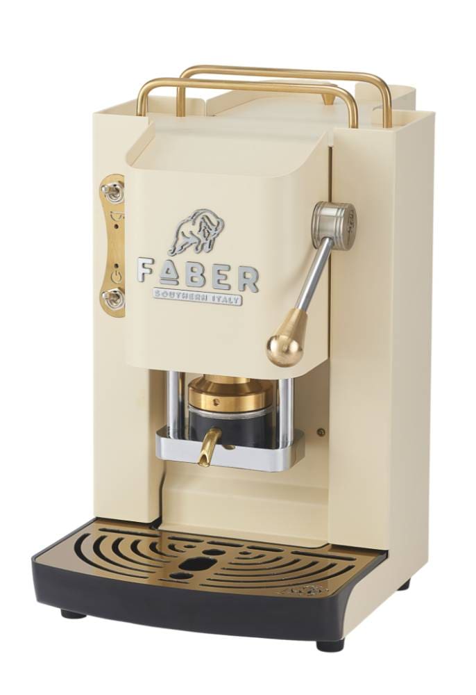 Faber 3.0 - Pro Deluxe Sabbia - Kaffeemaschine für Pads E.S.E