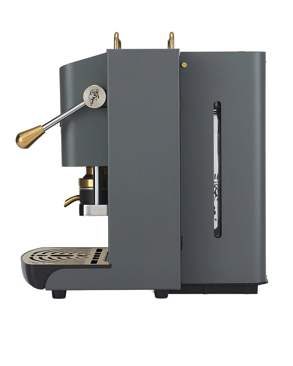 Faber 3.0 - Pro Deluxe Grey Daytona - Kaffeemaschine für Pads E.S.E