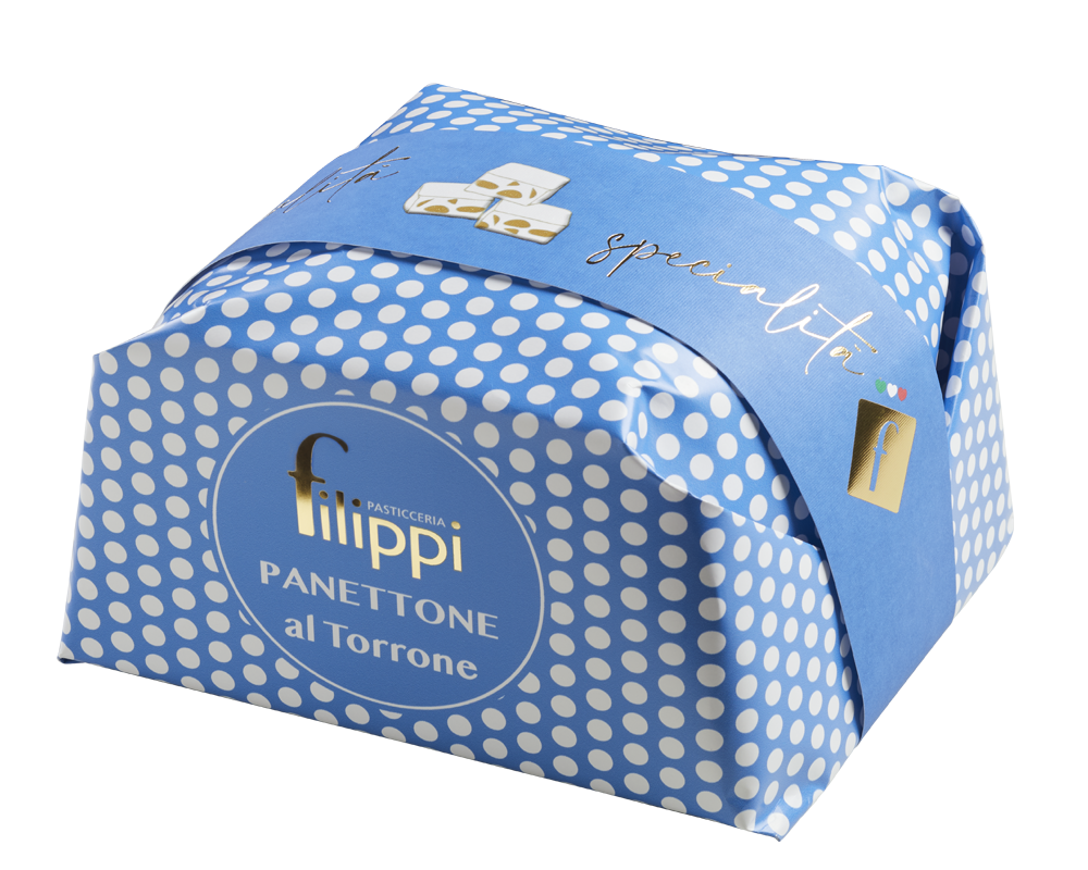 Filippi - Panettone al Torrone - 1000g