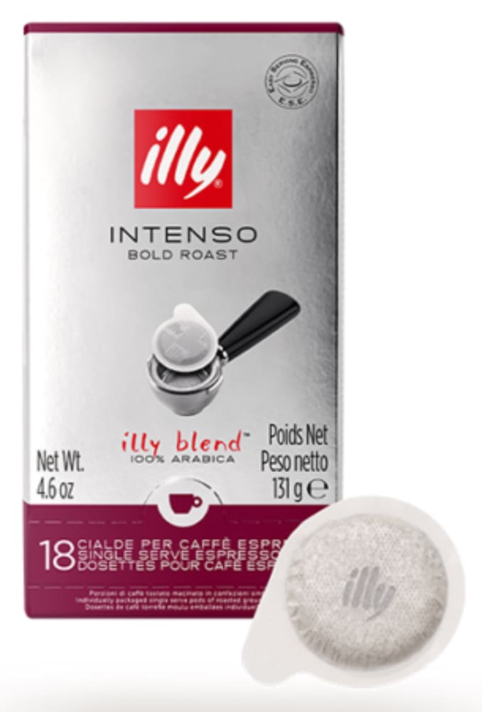 illy – Intenso – E.S.E. Pads – 12 Box à 18 Stk.