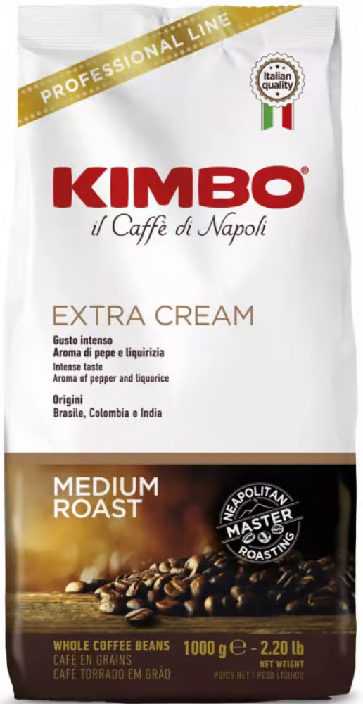 Kimbo - Extra Cream - Kaffeebohnen