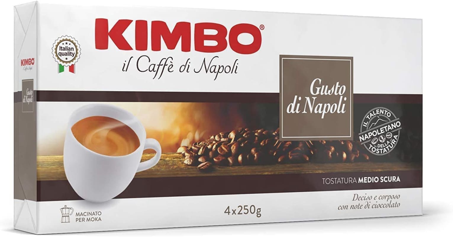 Kimbo - Gusto di Napoli - Gemahlen - 4 x 250g