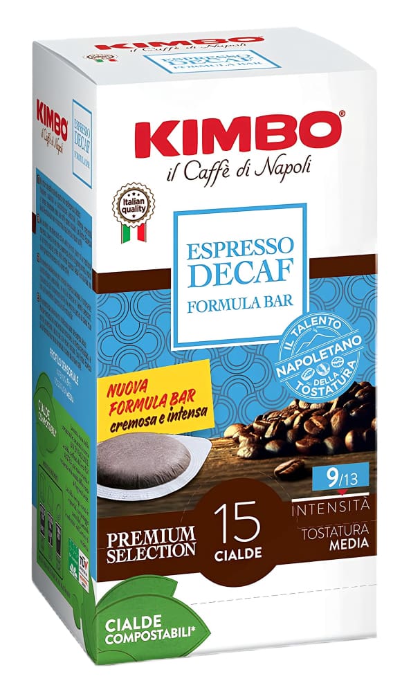 Kimbo - Koffeinfrei Formula Bar - E.S.E. Pads