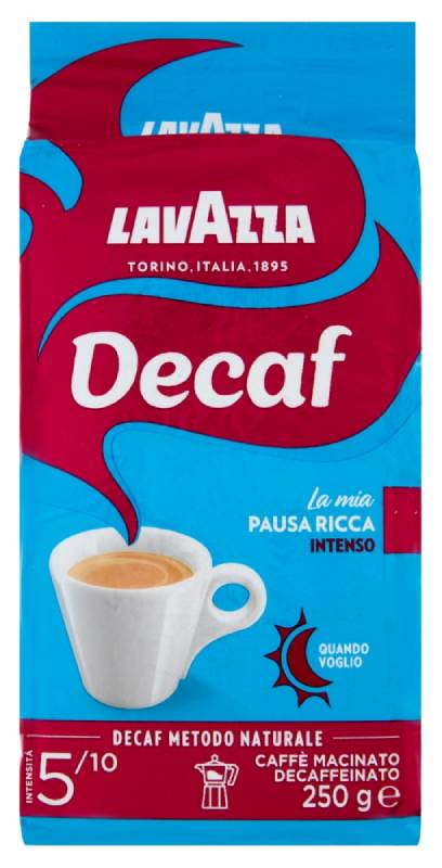 Lavazza – Intenso Koffeinfrei – Gemahlen