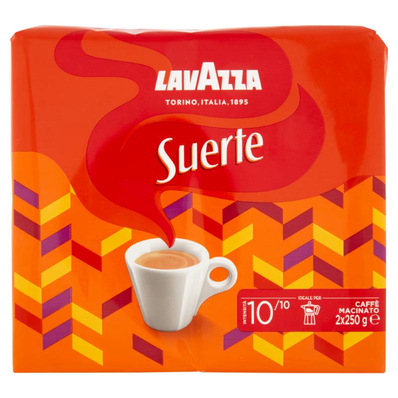 Lavazza Suerte gemahlener Kaffee 2 × 250 g