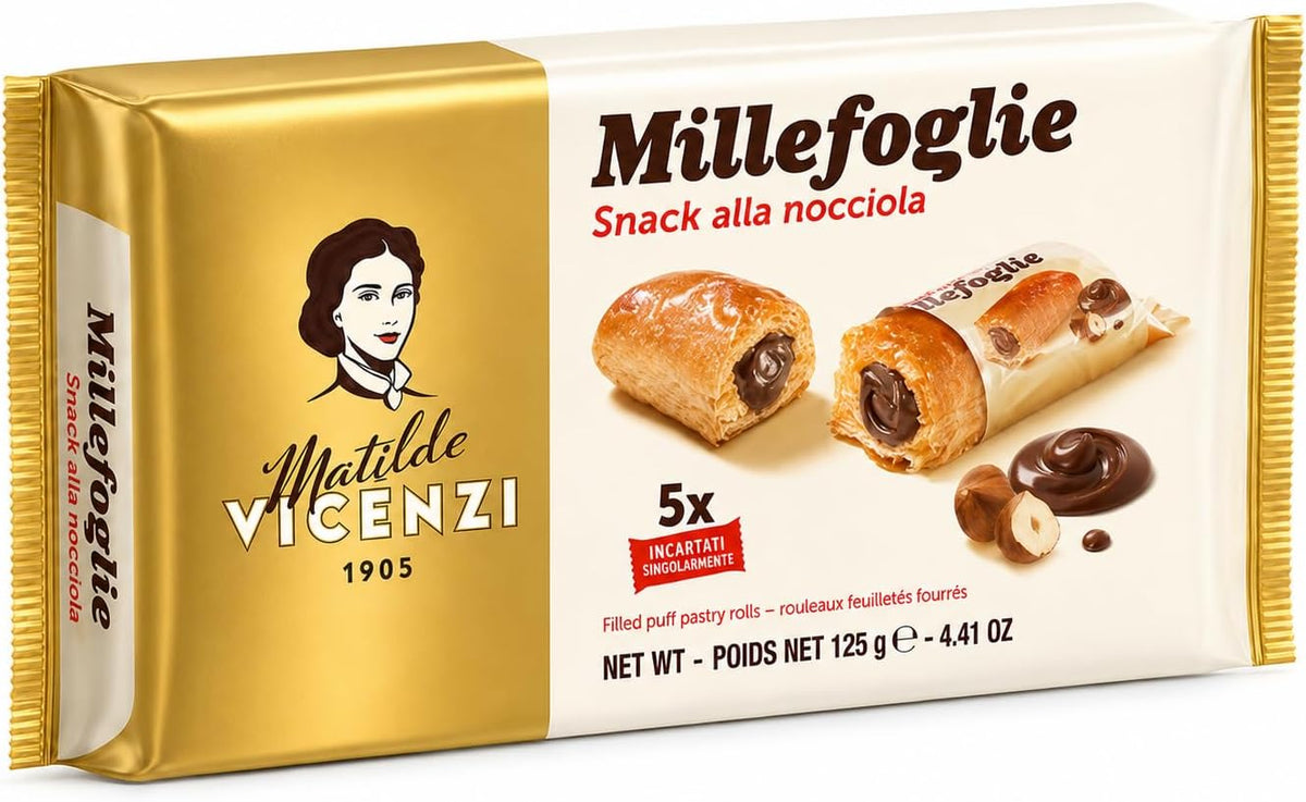 Matilde Vicenzi - Millefoglie Snack alla Nocciola - (100 g)