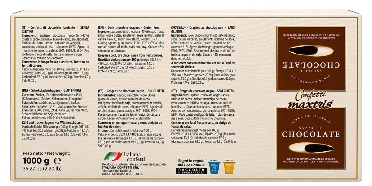 Maxtris – Confetti Pistacchio (500 g)