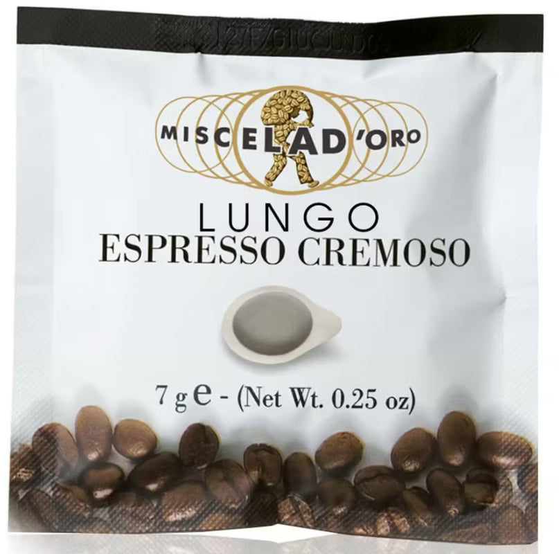 Miscela D’Oro - Cremoso Lungo Cafè Crème - E.S.E. Pads
