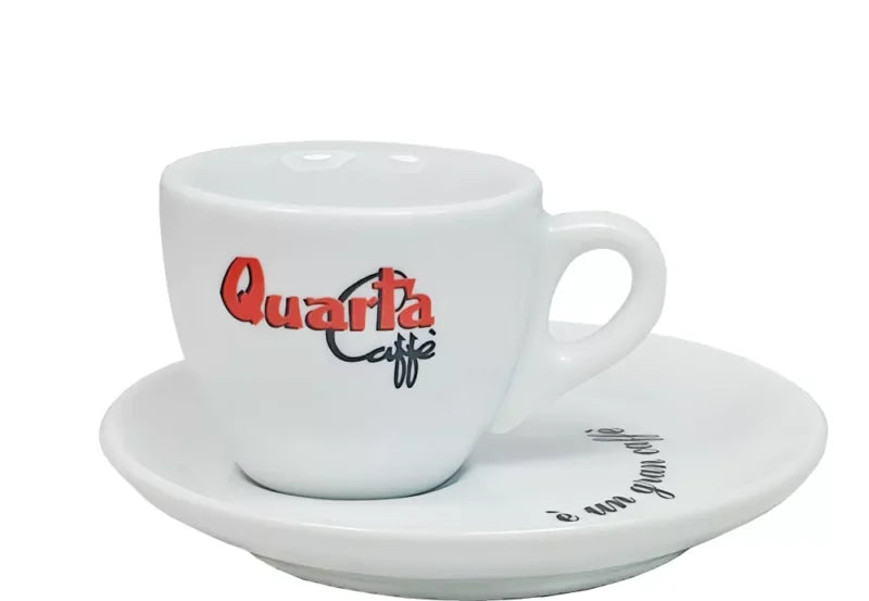 Caffé Quarta - Espressotasse und Untertasse