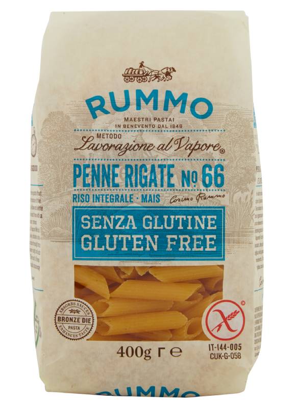 Rummo - Penne rigate N° 66 - Sans gluten