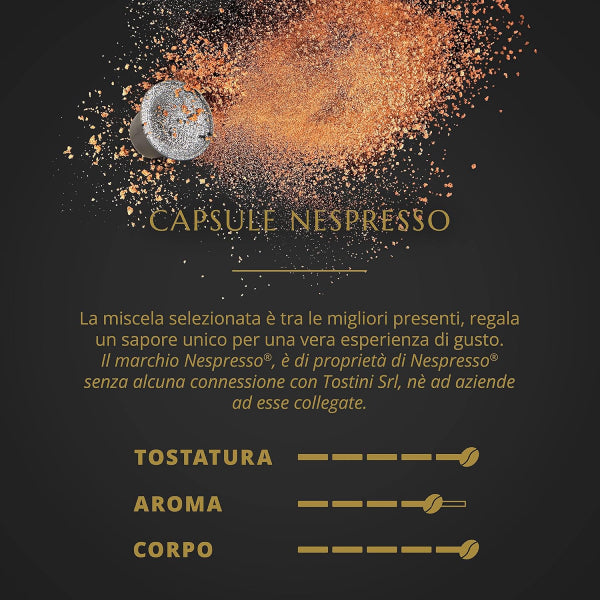 Tostini - Red Gusto Forte - Kaffeekapseln