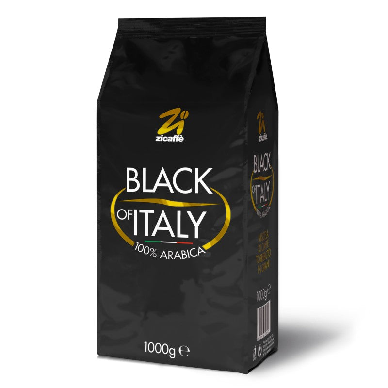 Zicaffè Black of Italy Kaffeebohnen 1000 g – Verpackung