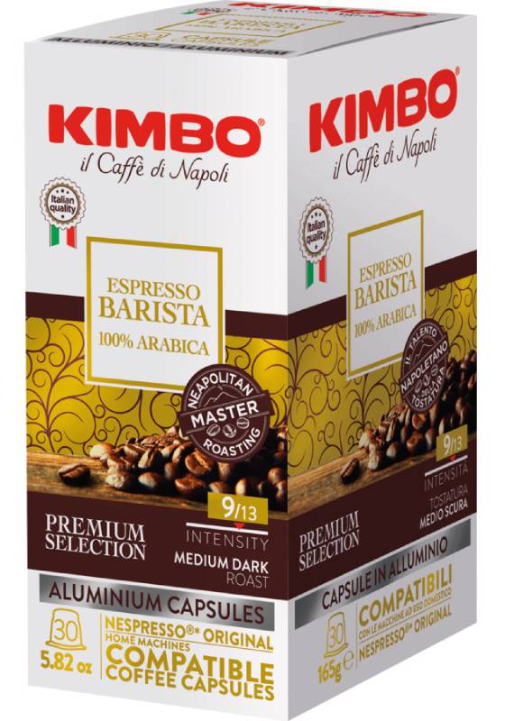 Kimbo - Espresso Barista 100% Arabica - Coffee Capsules Nespresso
