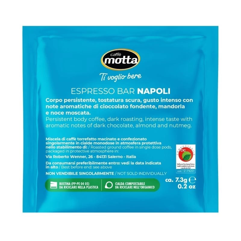 Caffé Motta - Espresso Bar Napoli - E.S.E. Pads