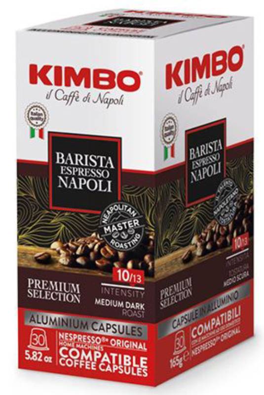 Kimbo – Barista Espresso Napoli – Nespresso® kompatible Kapseln (30 Stk.)
