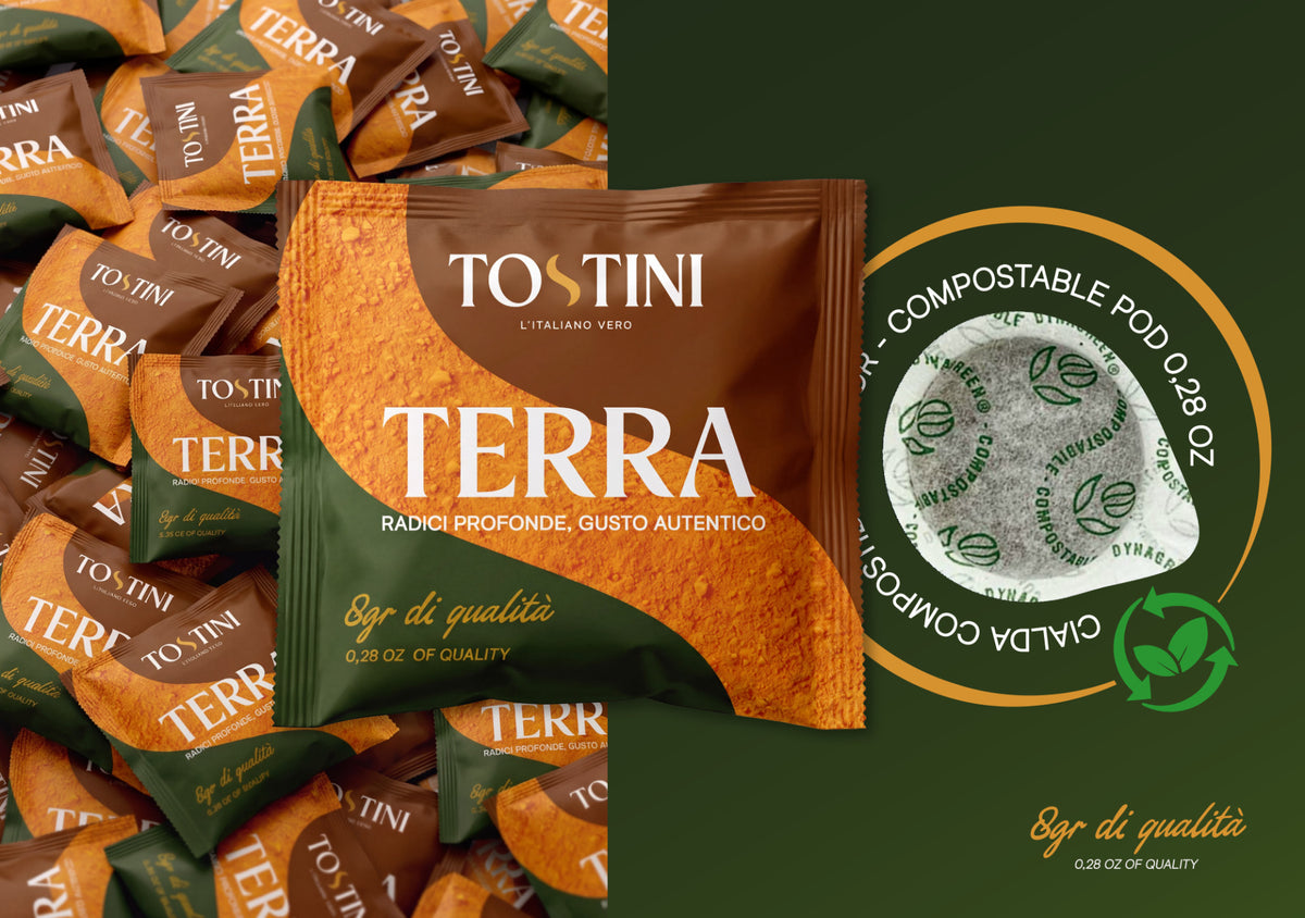 Tostini – Dark Dolce Crema – Cialde E.S.E. (50 pz.)