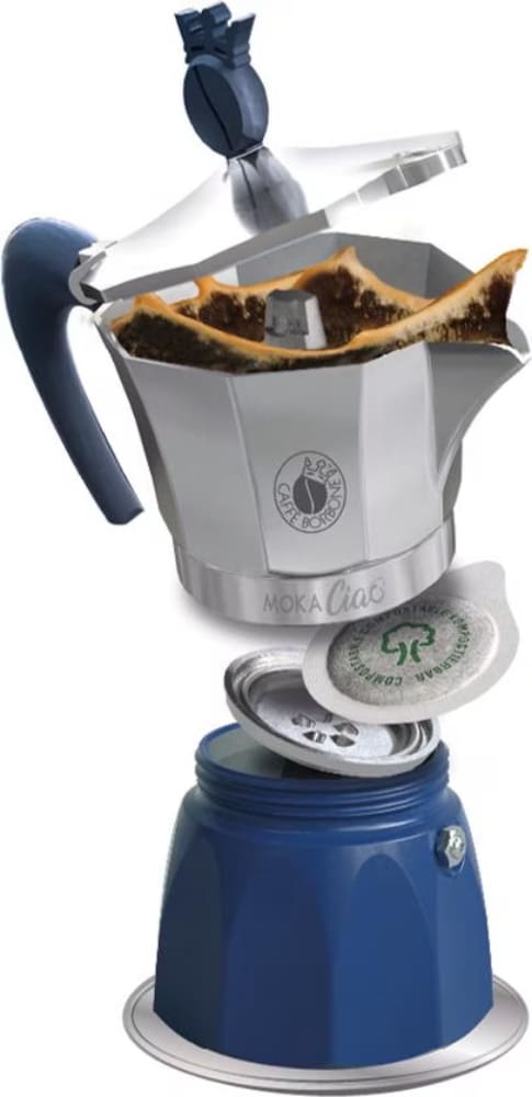 Caffè Borbone Moka Ciao Pad-Espressokocher – weiteres Produktbild