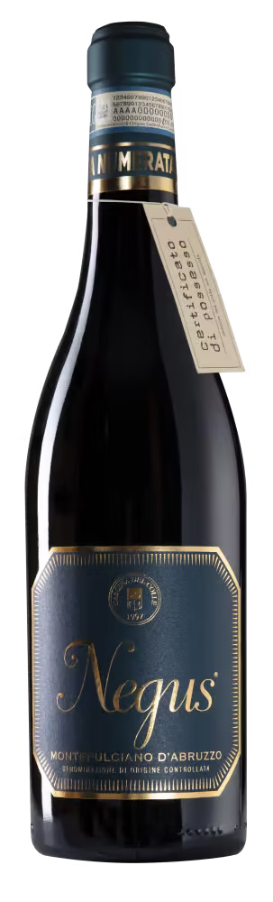Weinflasche Negus Rotwein
