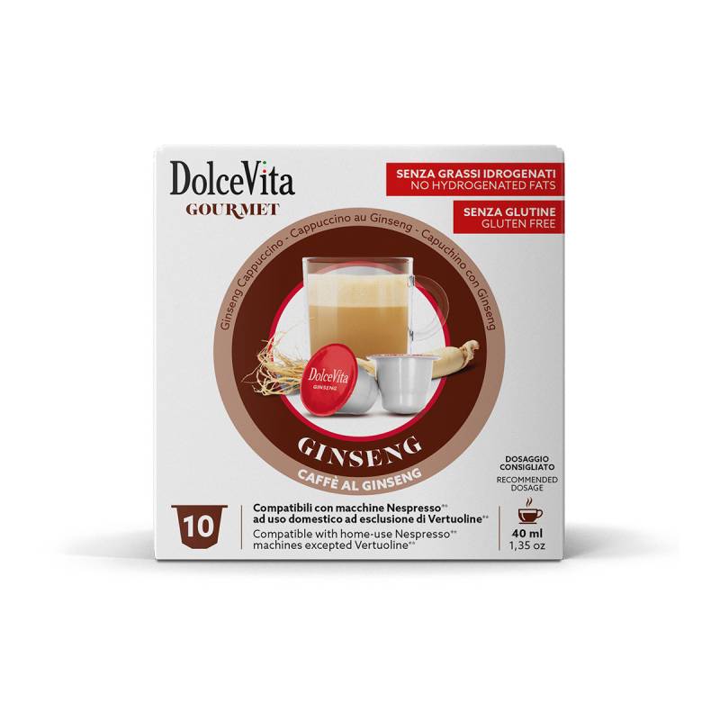 Dolce Vita Gourmet Maxi Ginseng – Kaffeekapseln
