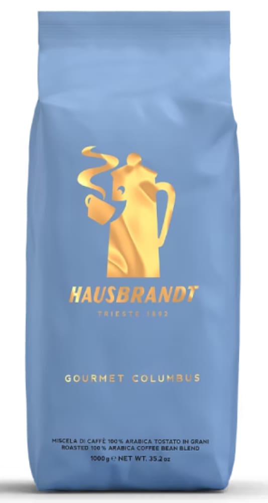 Hausbrandt Gourmet Columbus 1000g Blaue Packung