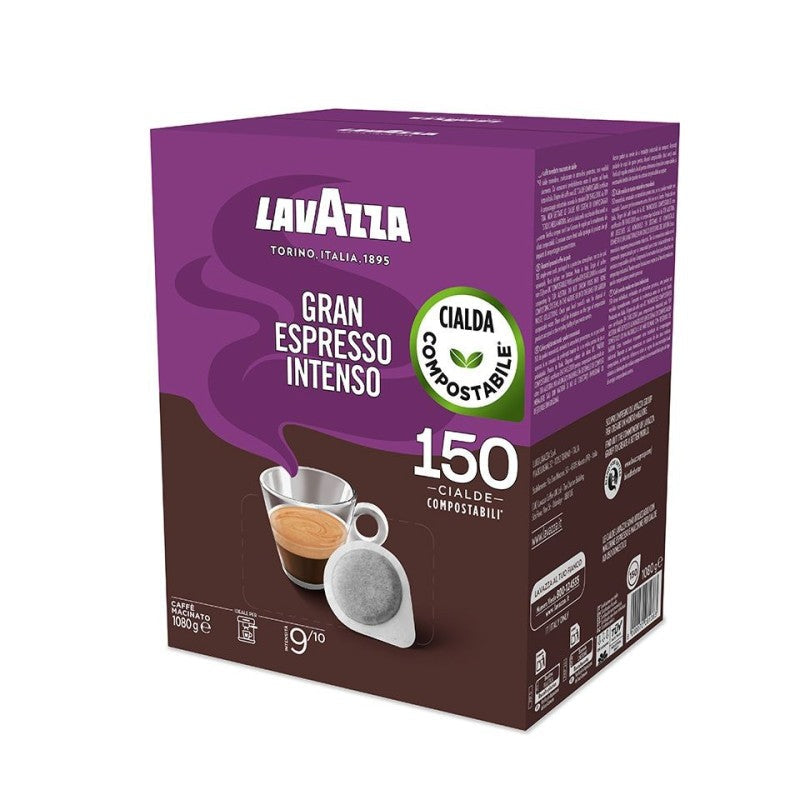 Lavazza Gran Espresso Intenso E.S.E. Pads 150 Stk. – Packung