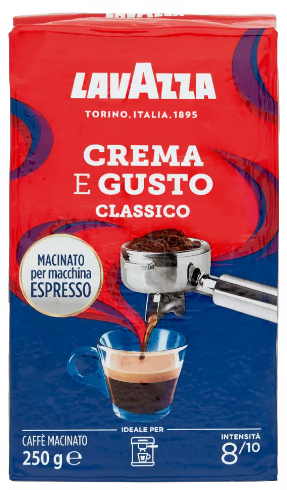 Lavazza Crema e Gusto Espresso gemahlener Kaffee 250 g