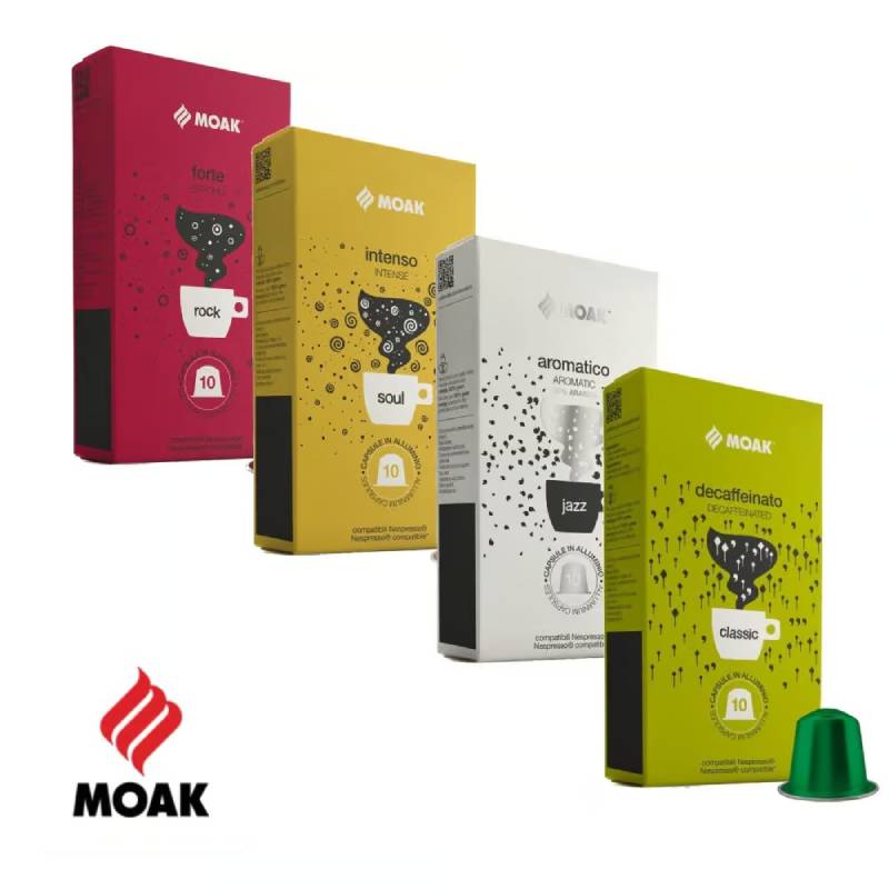 Moak Kaffeekapseln – Nespresso® kompatibles Degustationsset