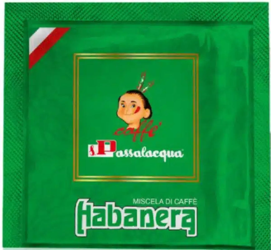 Passalacqua ESE Pads Grüner beutel mit indianer kaffee