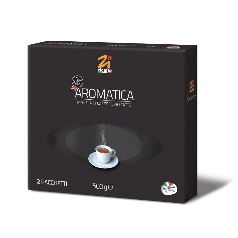 Zicaffè Aromatica gemahlener Kaffee 2 × 250 g