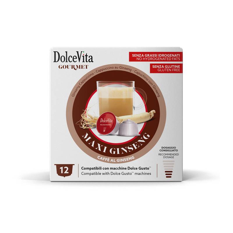 Dolce Vita Gourmet Maxi Ginseng – kompatible Kapseln