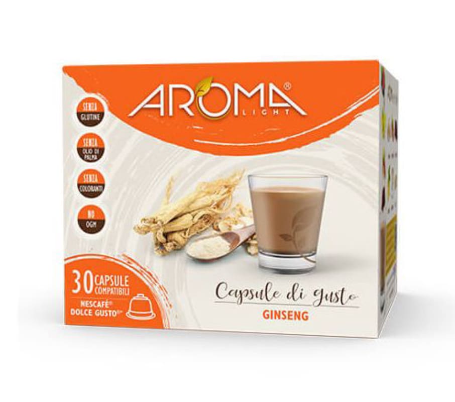 Aroma Light Caffè al Ginseng – Dolce Gusto® kompatible Kapseln