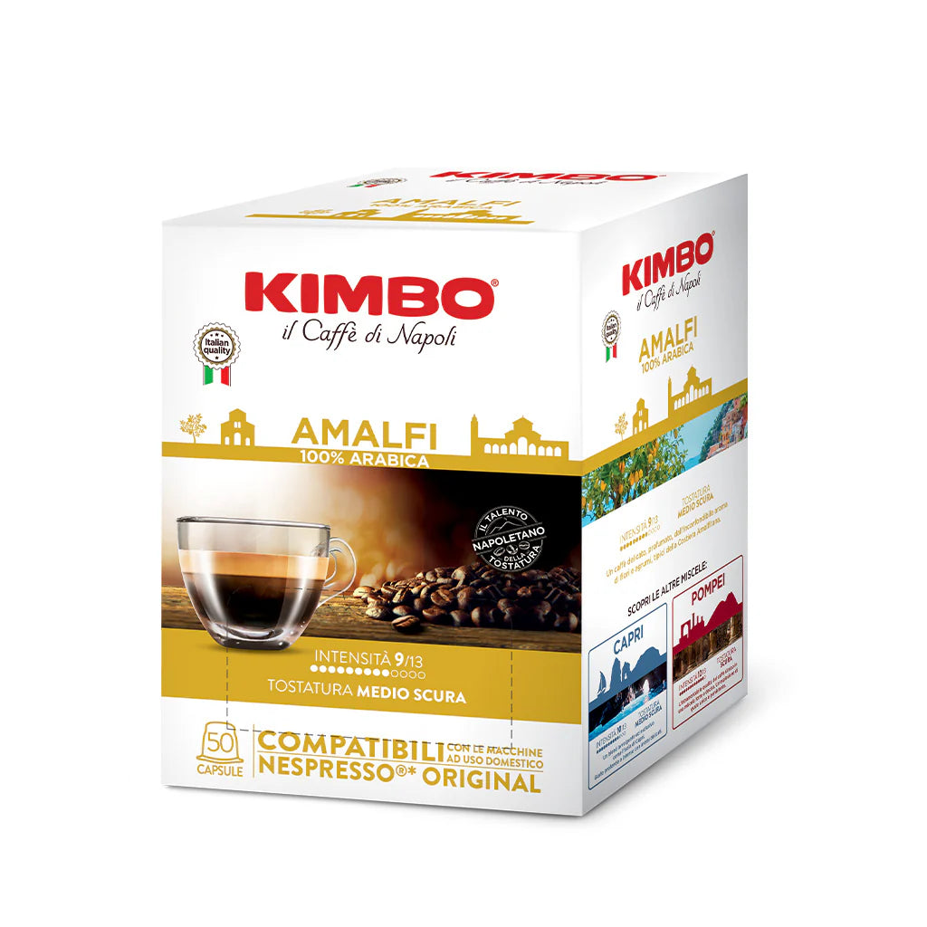 50 Kimbo – Amalfi – Nespresso Coffee Capsules
