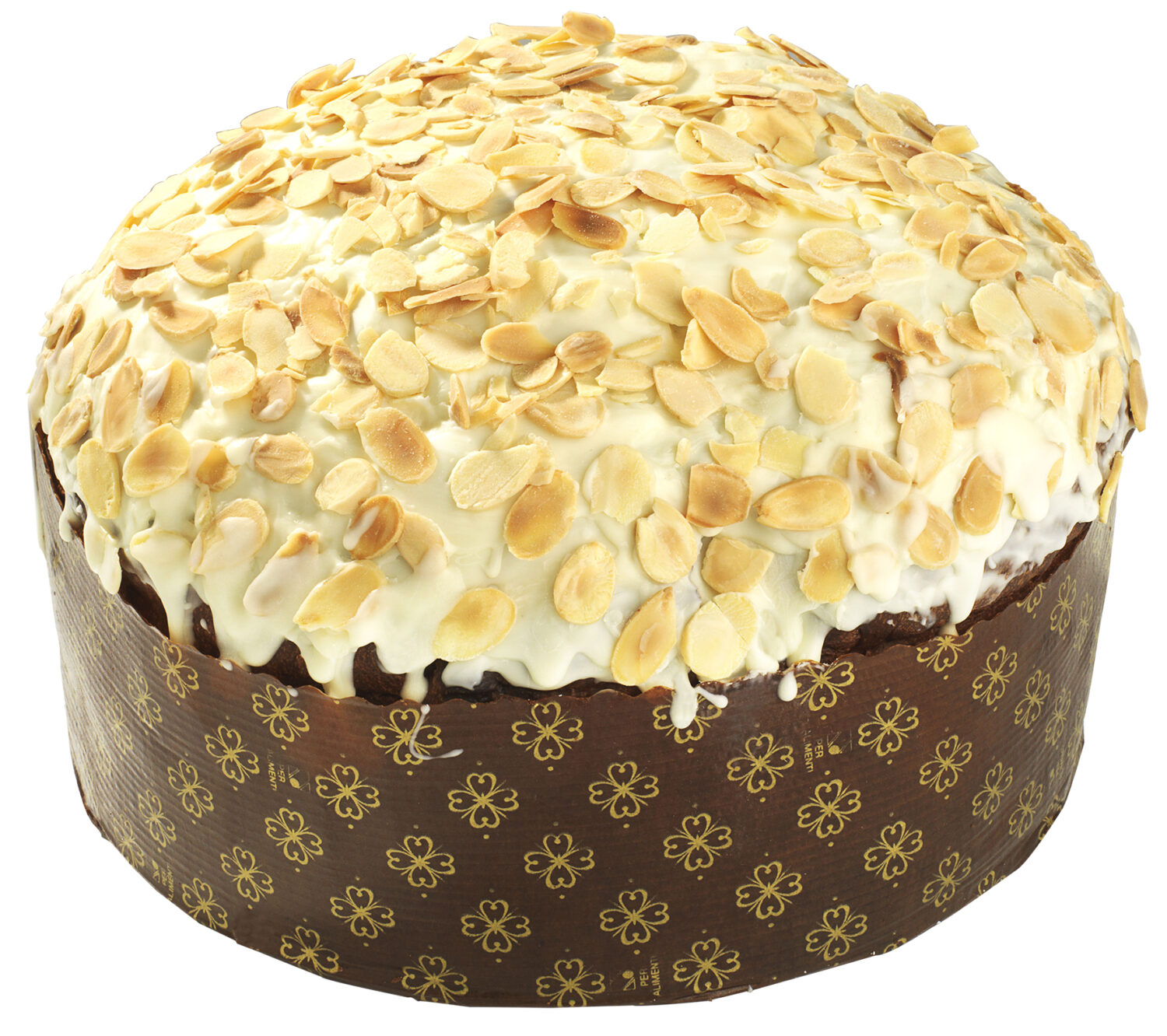 Panettone Fiasconaro - Oro Bianco und Mandel Crème - 1000g