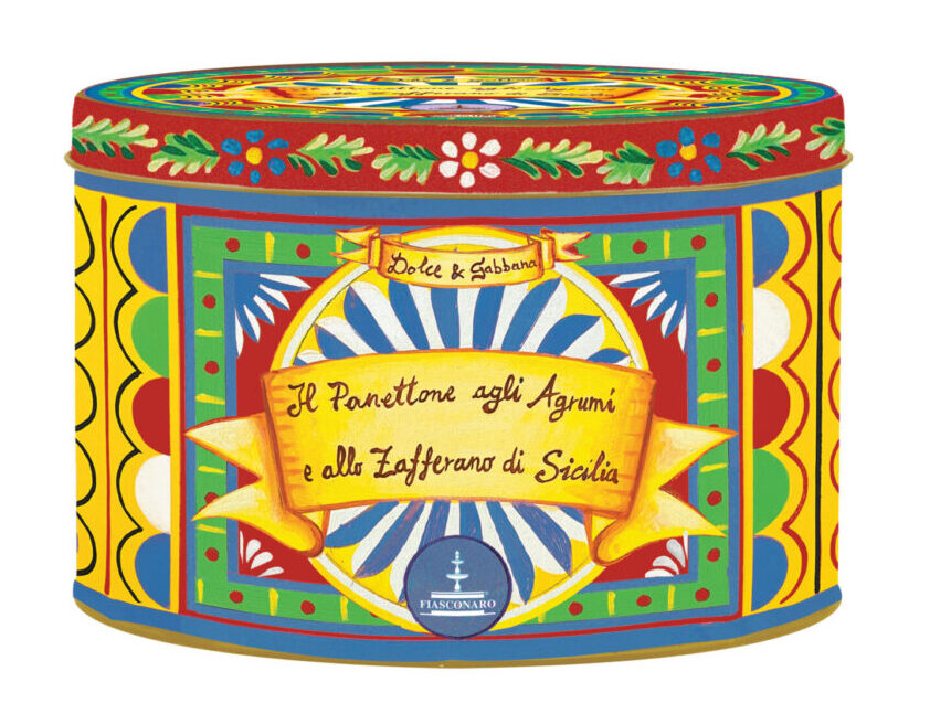 Panettone Fiasconaro D&G mit Zitrusfrüchten und Safran 1000g