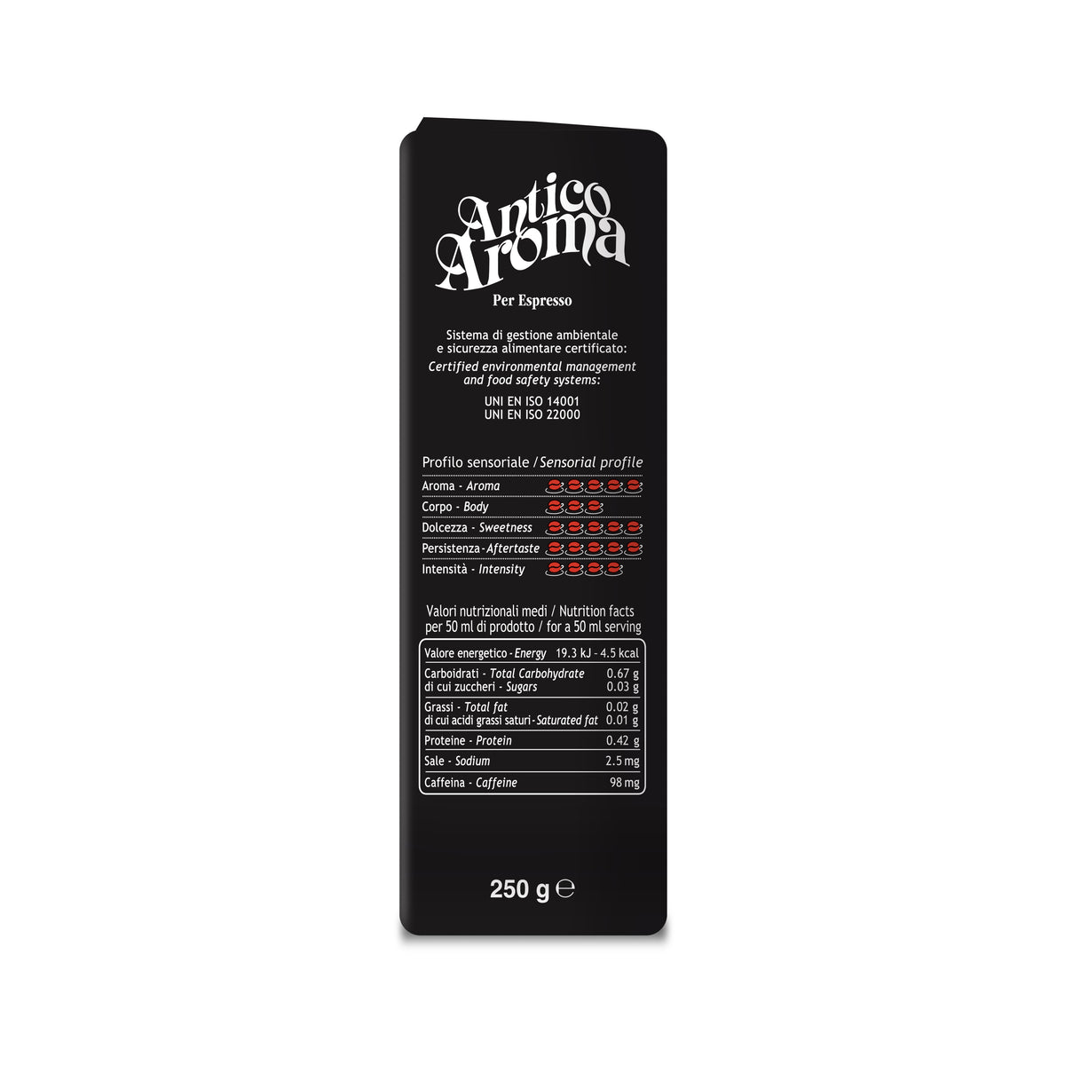 Hausbrandt – Sublime 100% Arabica – Coffee Beans (250g Tin)