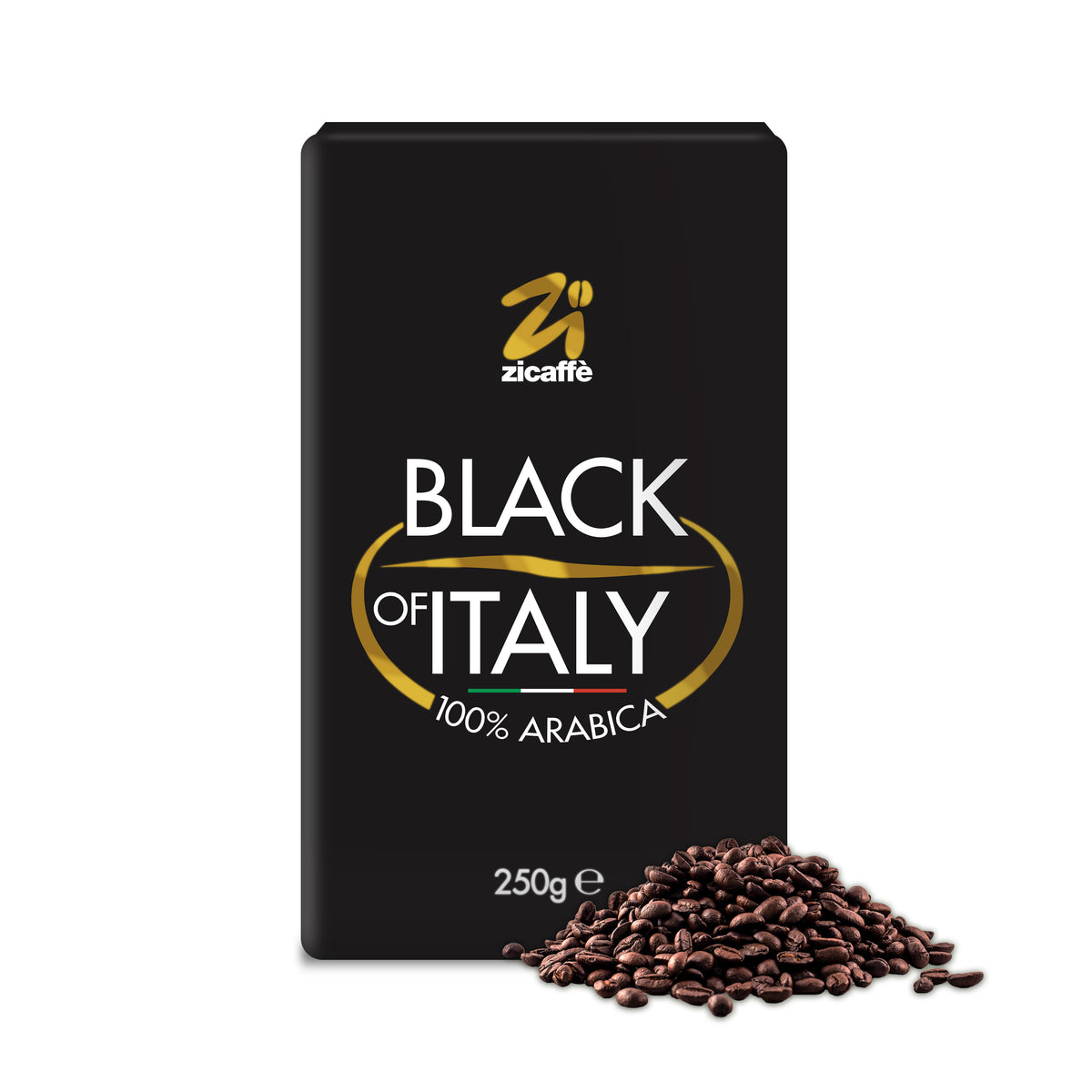 Zicaffè – Black of Italy – Coffee Beans (1000 g)