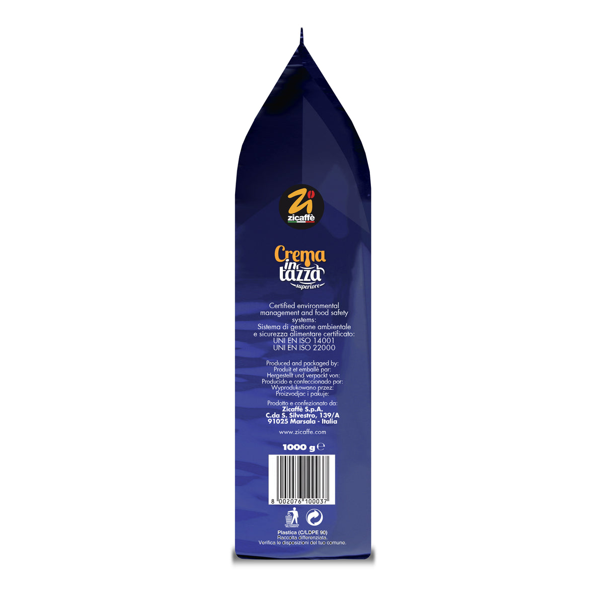 Zicaffè – Espresso Line – Coffee Beans (1000 g)