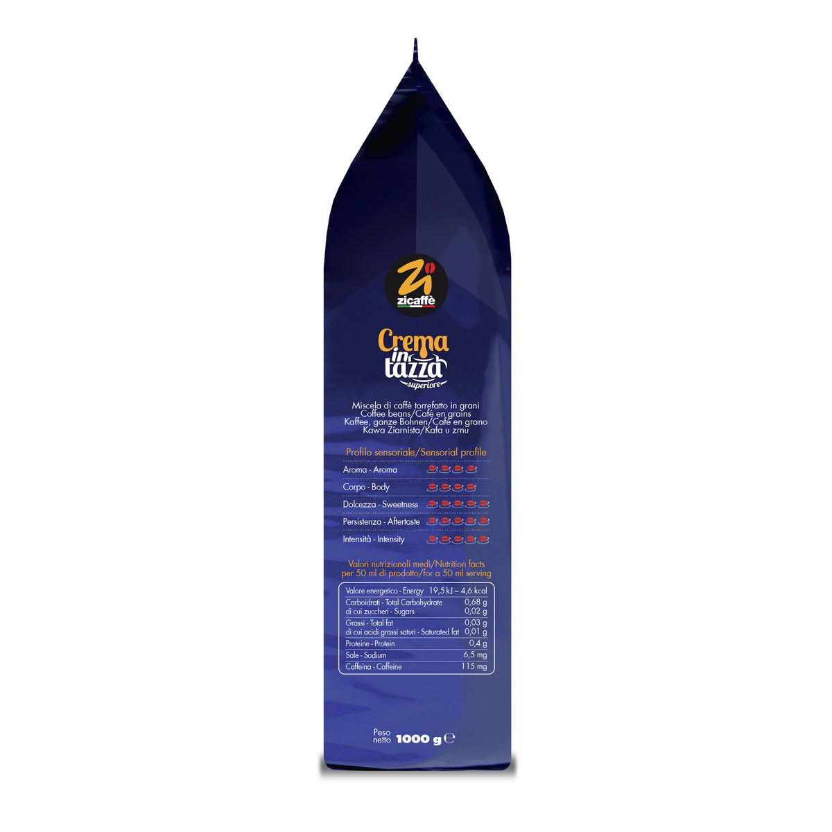 Zicaffè – Espresso Line – Coffee Beans (1000 g)