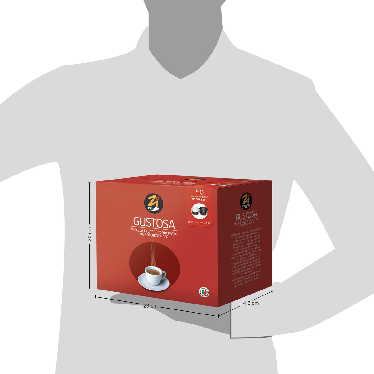 Kimbo - Espresso Barista 100% Arabica - Coffee Capsules Nespresso